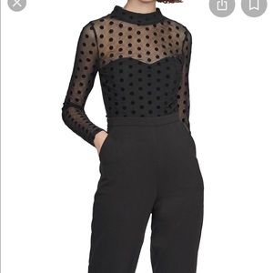 French Connection Polka Dot Jumpsuit
